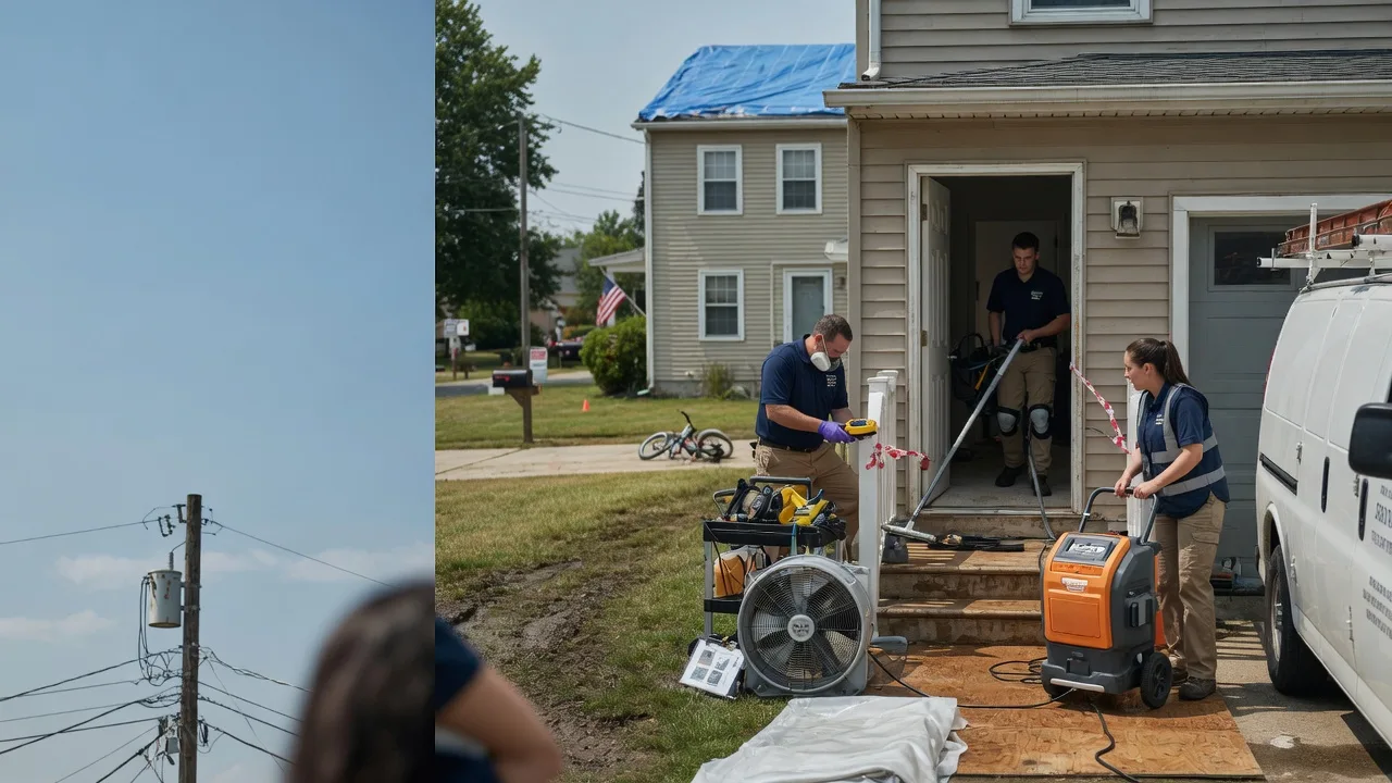 Water Damage Repair in London, TX near me